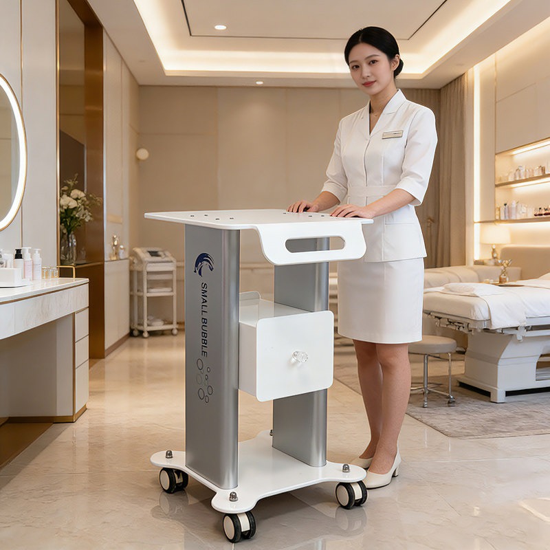 Beauty Makeup Trolley - Chariot de rangement à roulettes en