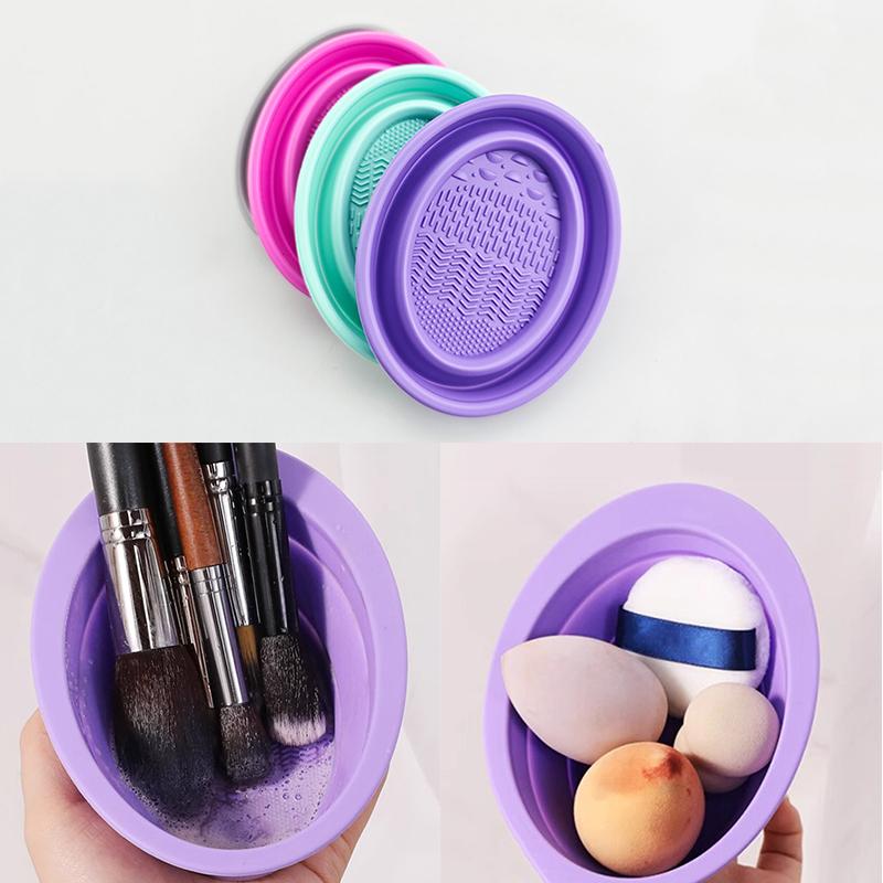 Beauty Makeup Kit - Nettoyeur de pinceaux de maquillage en