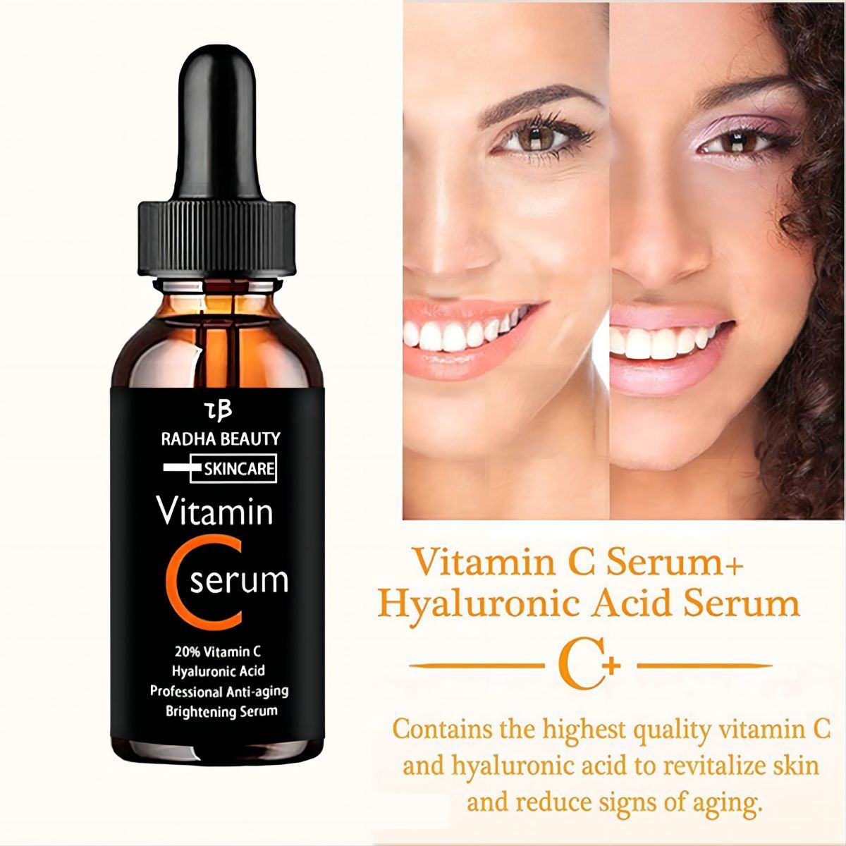 Vitamin C Serum Face - Sérum pour le visage à la