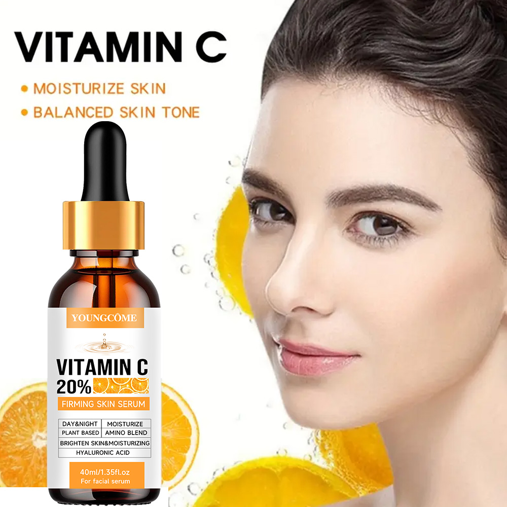 Vitamin C Serum Face - YOUNGCOME Sérum de qualité supérieure 20%