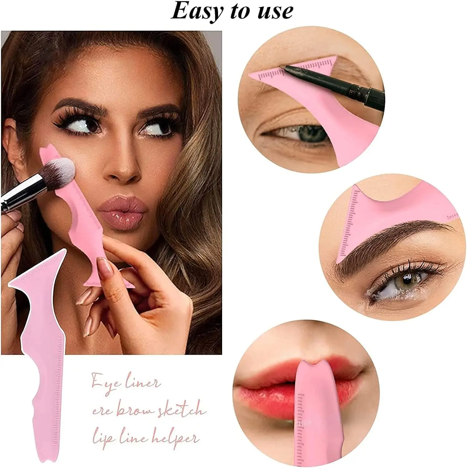 Makeup Beauty Set - Ensemble de 2 outils multifonctionnels pour