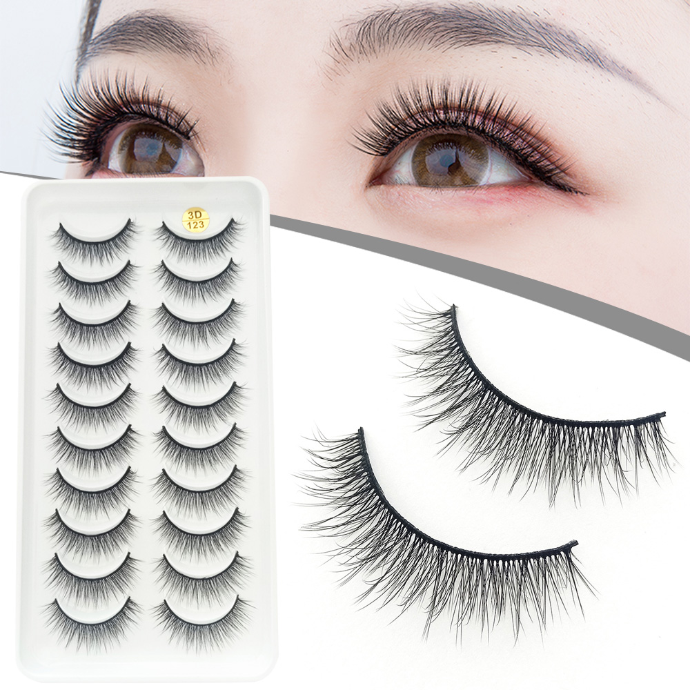 Beauty Makeup Design - 10 paires de faux cils 3D