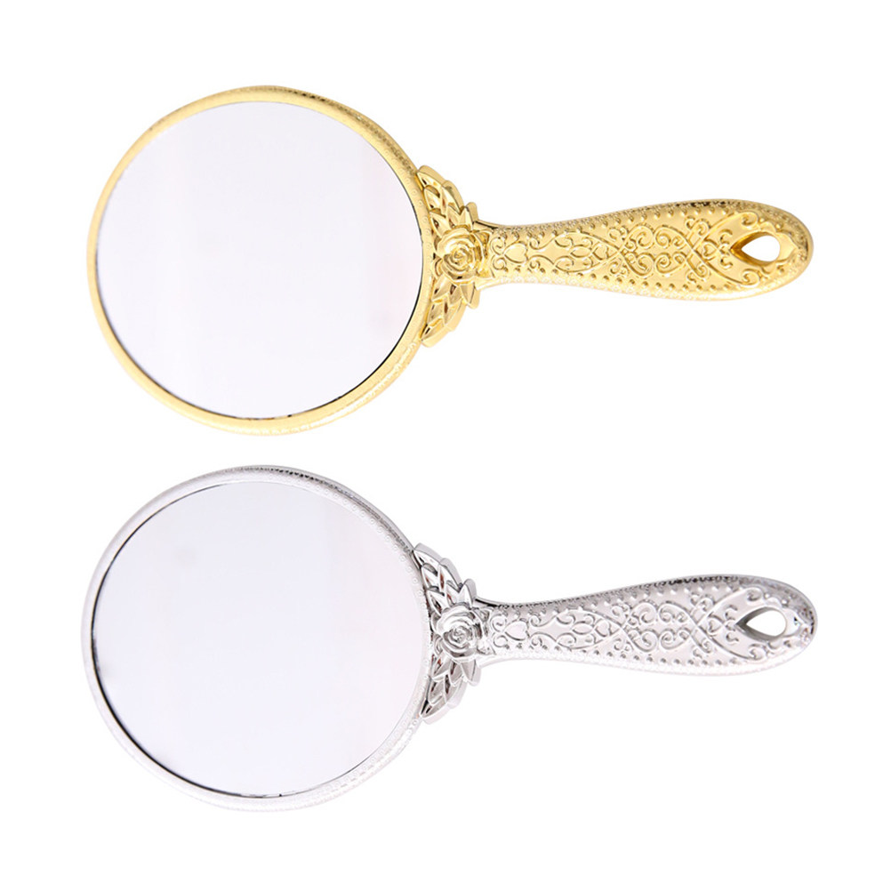 Beauty Makeup Design - 2 Miroirs de Maquillage Ronds Vintage