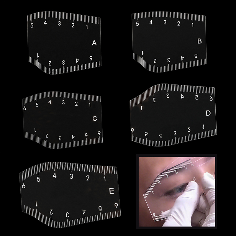 Beauty Makeup Design - Nouveau 5 pièces Durable Portable sourcils