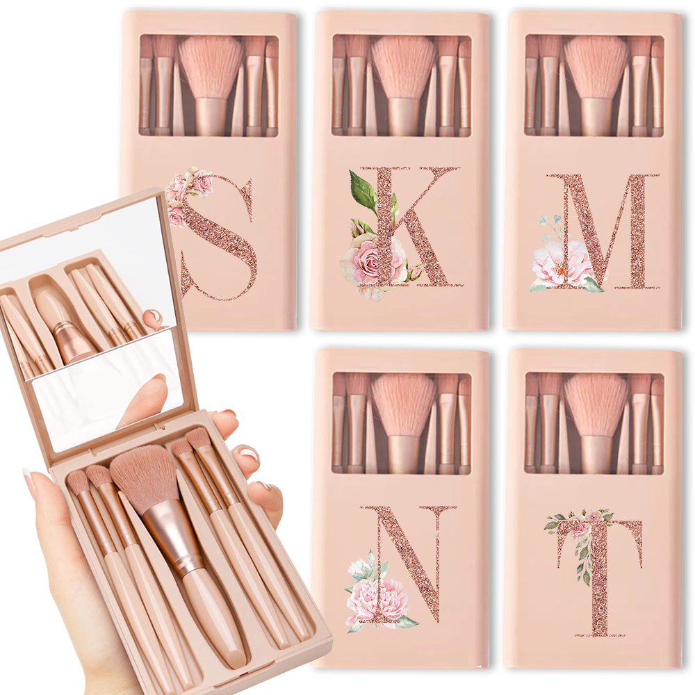 Makeup Beauty Set - Kit de pinceaux cosmétiques avec miroir