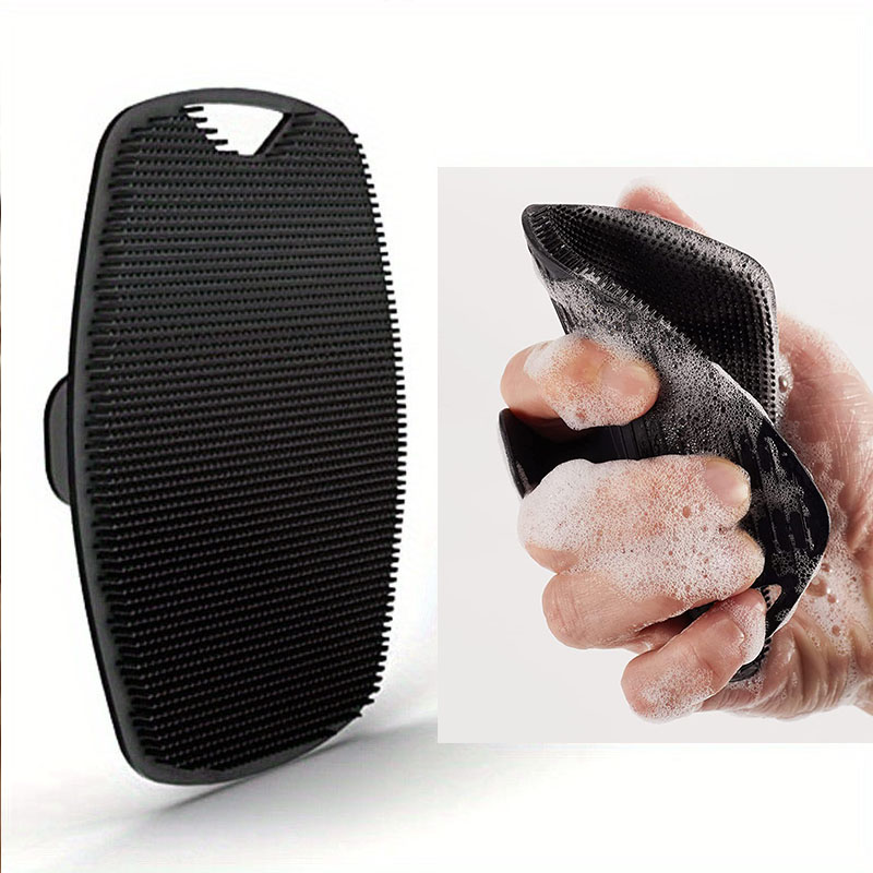 Electric Face Cleanser Brush - Brosse de bain exfoliante en silicone,