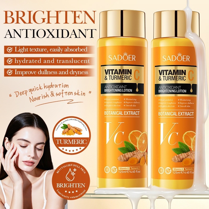 Vitamin C Serum Face - Lotion éclaircissante antioxydante à la vitamine