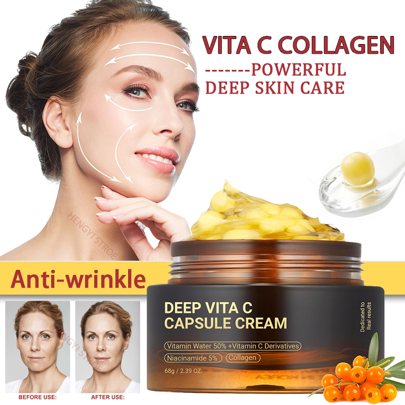 Beauty Glazed Makeup - Vita C-Capsule crème anti-déformable au collagène