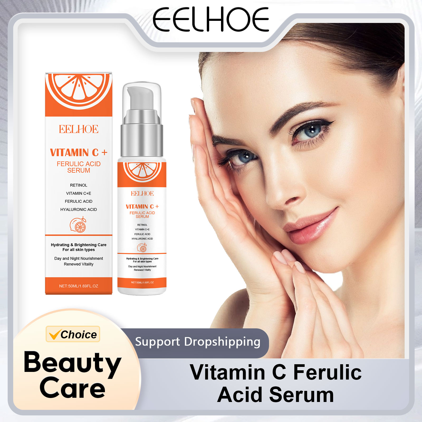 Vitamin C Serum Face - EELBathroom-Sérum à l'acide férulique pour le