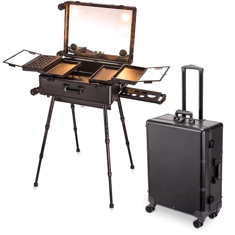 Valise de Voyage Pliable pour  - Beauty Makeup Trolley avis et prix