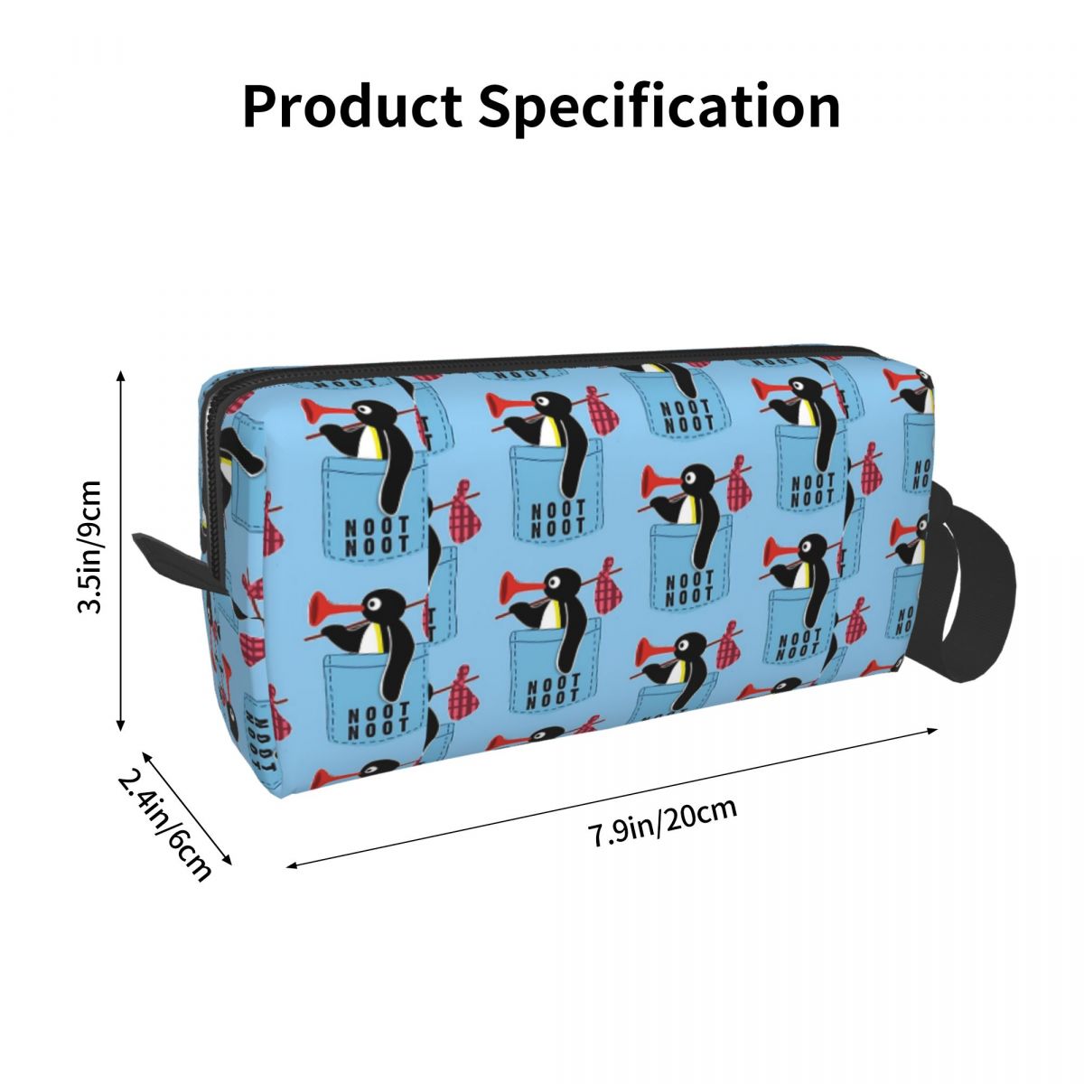 Angry Pingu Noot Noot Pocket O - Makeup Beauty Official avis et prix