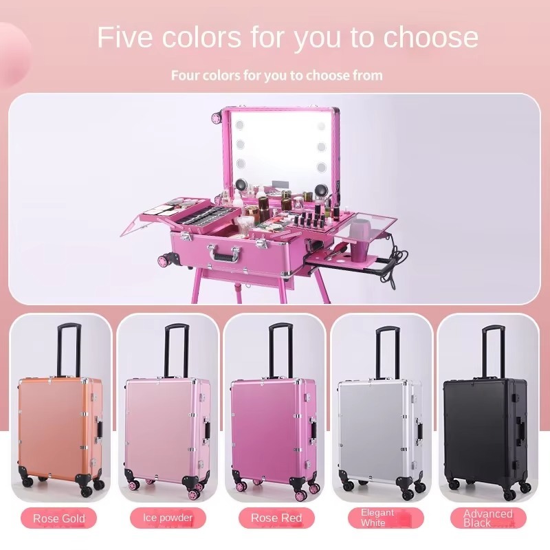 Valise trolley Bluetooth en al - Beauty Makeup Trolley avis et prix