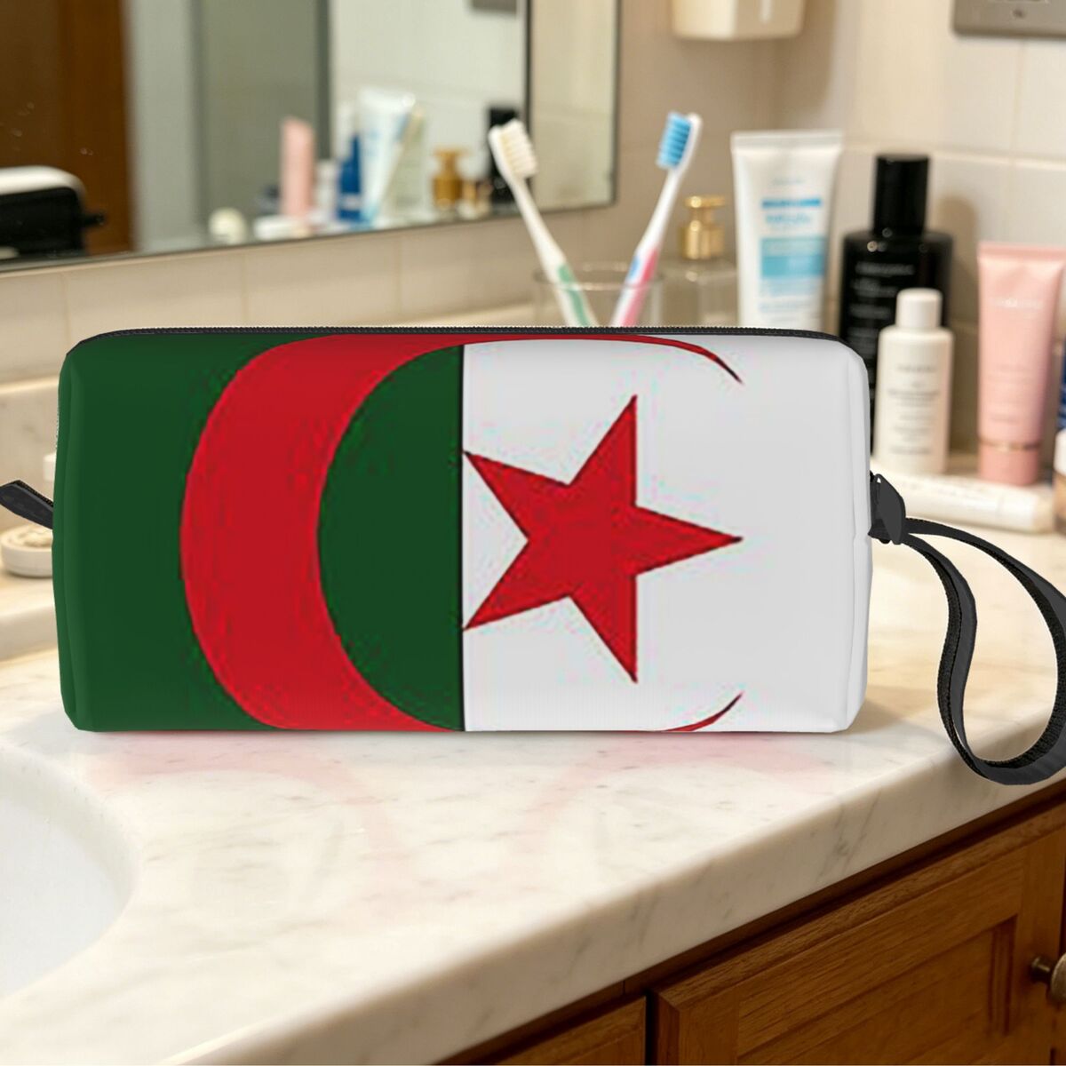 Sac de maquillage avec drapeau - Makeup Beauty Official avis et prix
