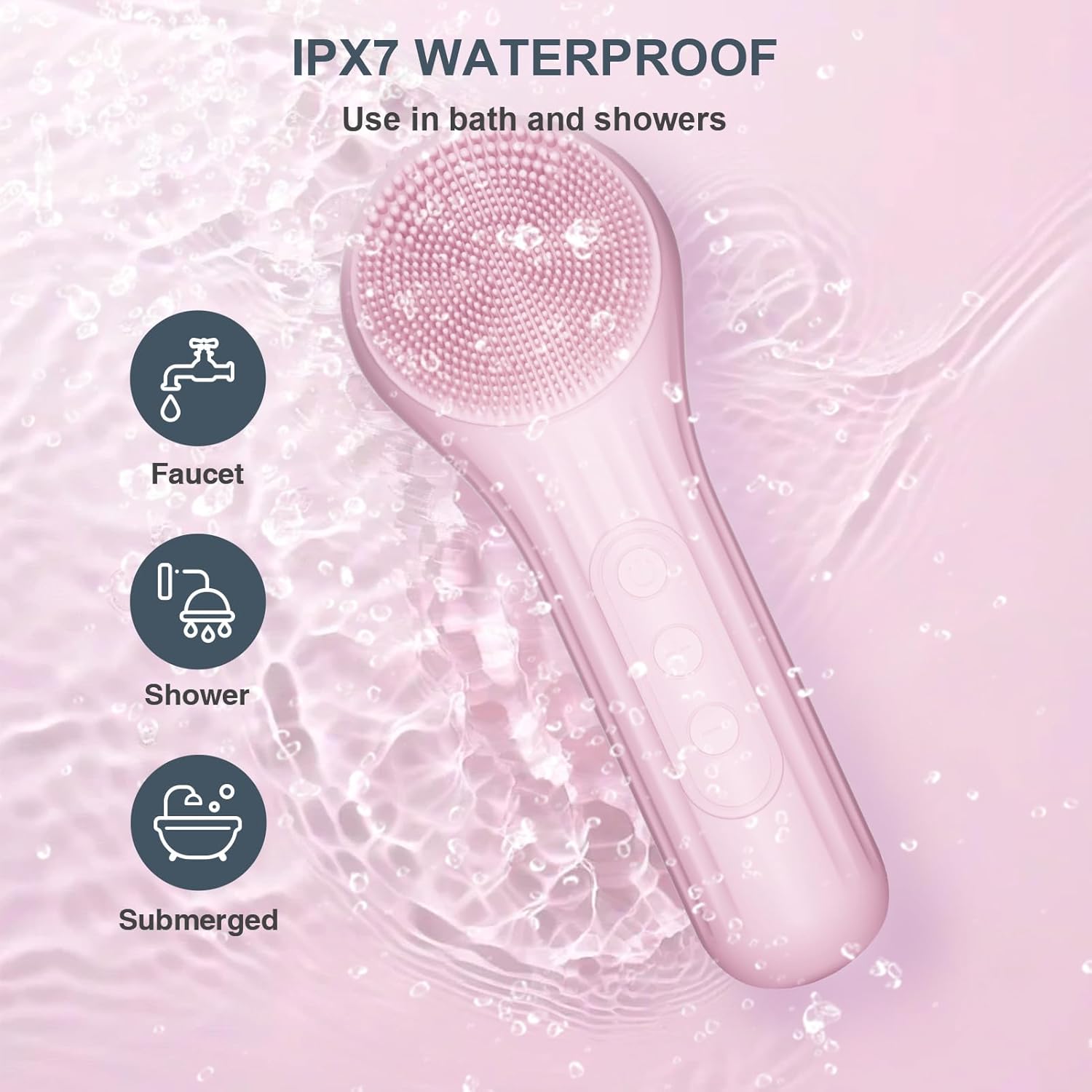 Épurateur de visage en Silicon - Electric Face Cleanser Brush avis et prix