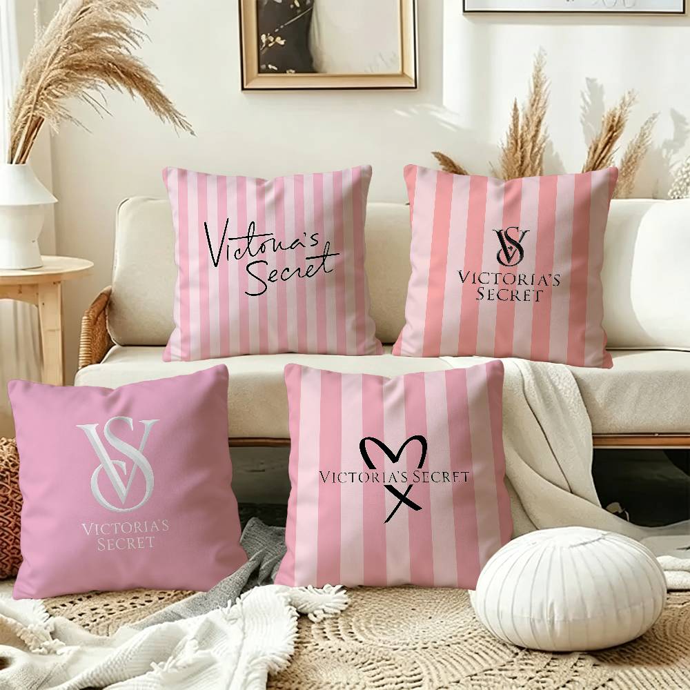 Housse de coussin rose imprimé - Beauty Makeup Louis Vuitton avis et prix