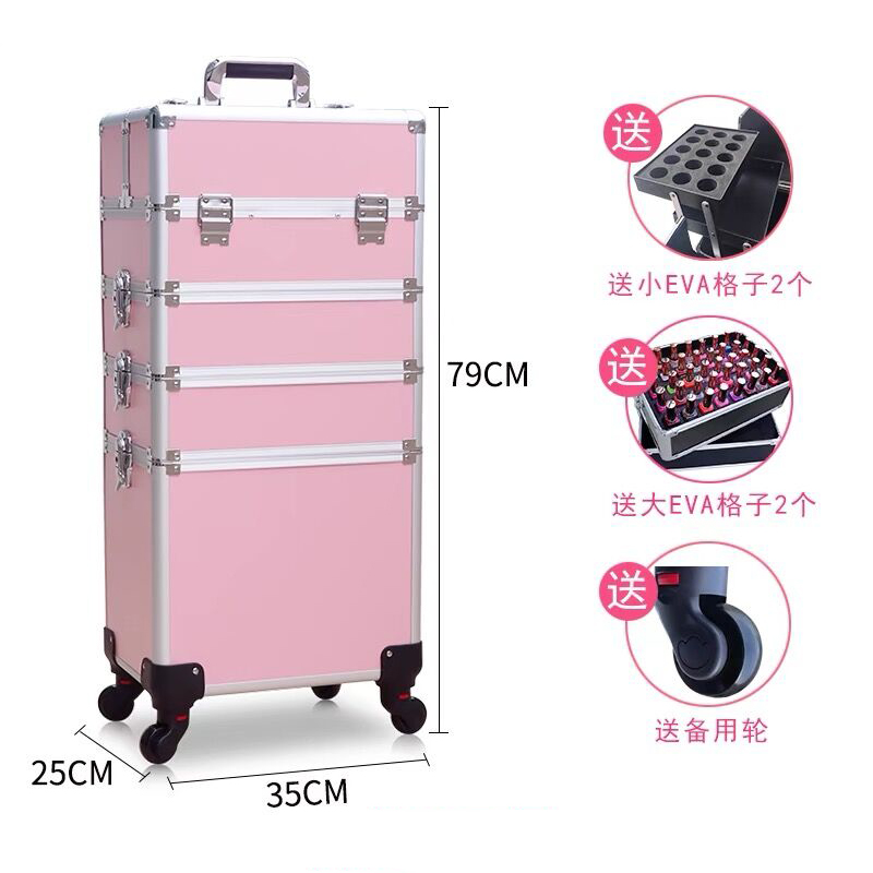 Valise à roulettes multifoncti - Beauty Makeup Trolley avis et prix