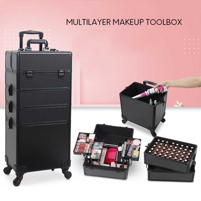 Valise à roulettes multifoncti - Beauty Makeup Trolley avis et prix