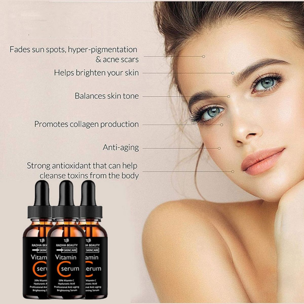 Sérum pour le visage à la vita - Vitamin C Serum Face avis et prix