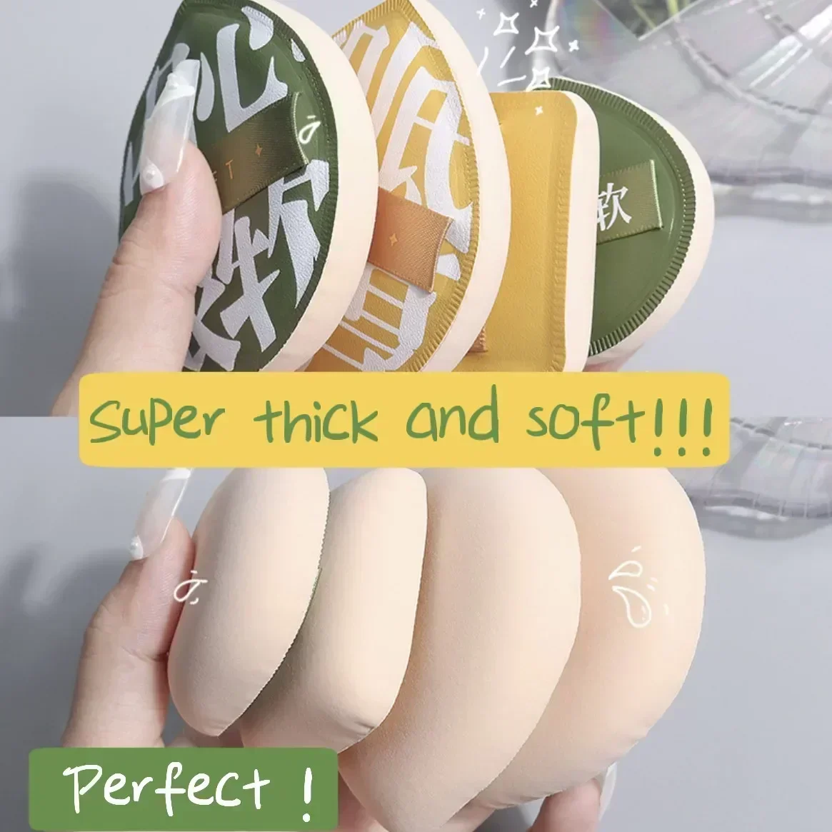Éponge de maquillage en coton  - Beauty Makeup Korean avis et prix