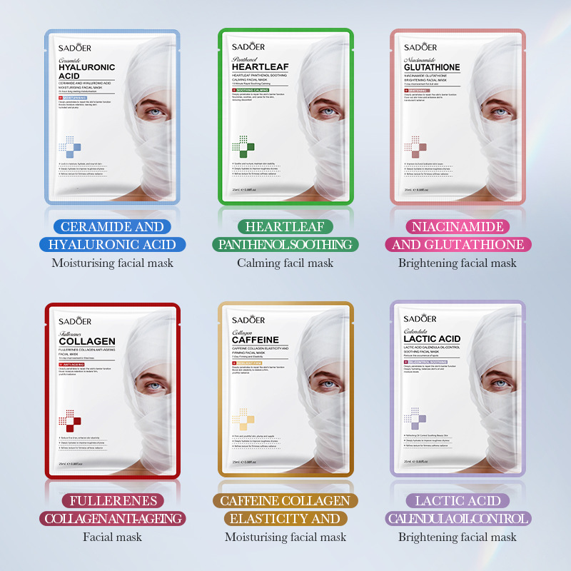 Lot de 12 masques faciaux hydr - Sheet Face Mask Pack avis et prix