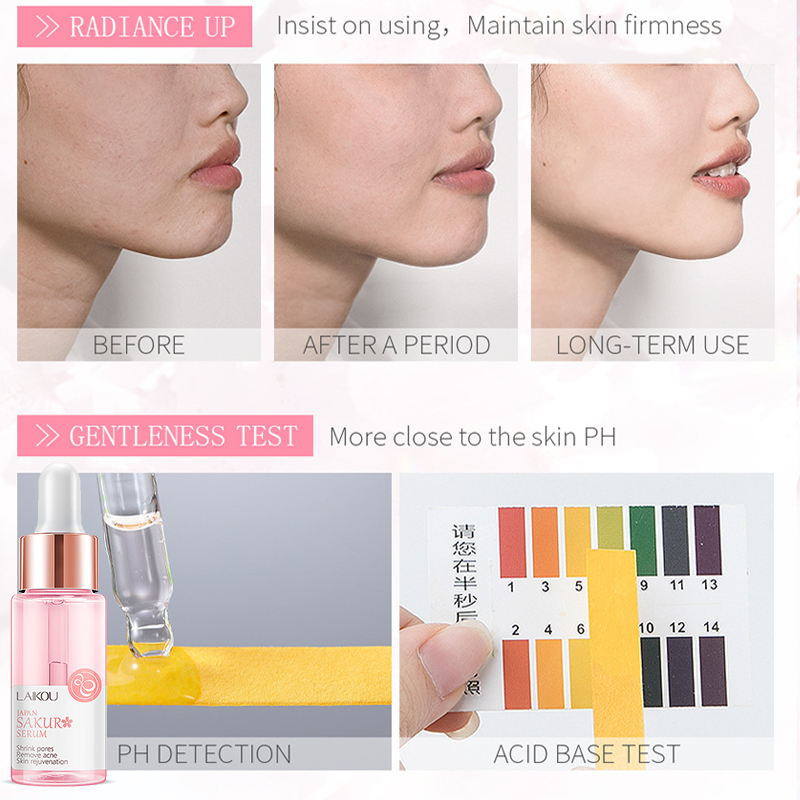 LAIKOU 17ML japon Sakura sérum - Vitamin C Serum Face avis et prix