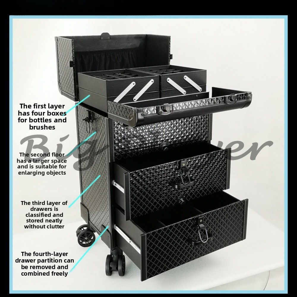 Trousse à cosmétiques robuste  - Beauty Makeup Trolley avis et prix