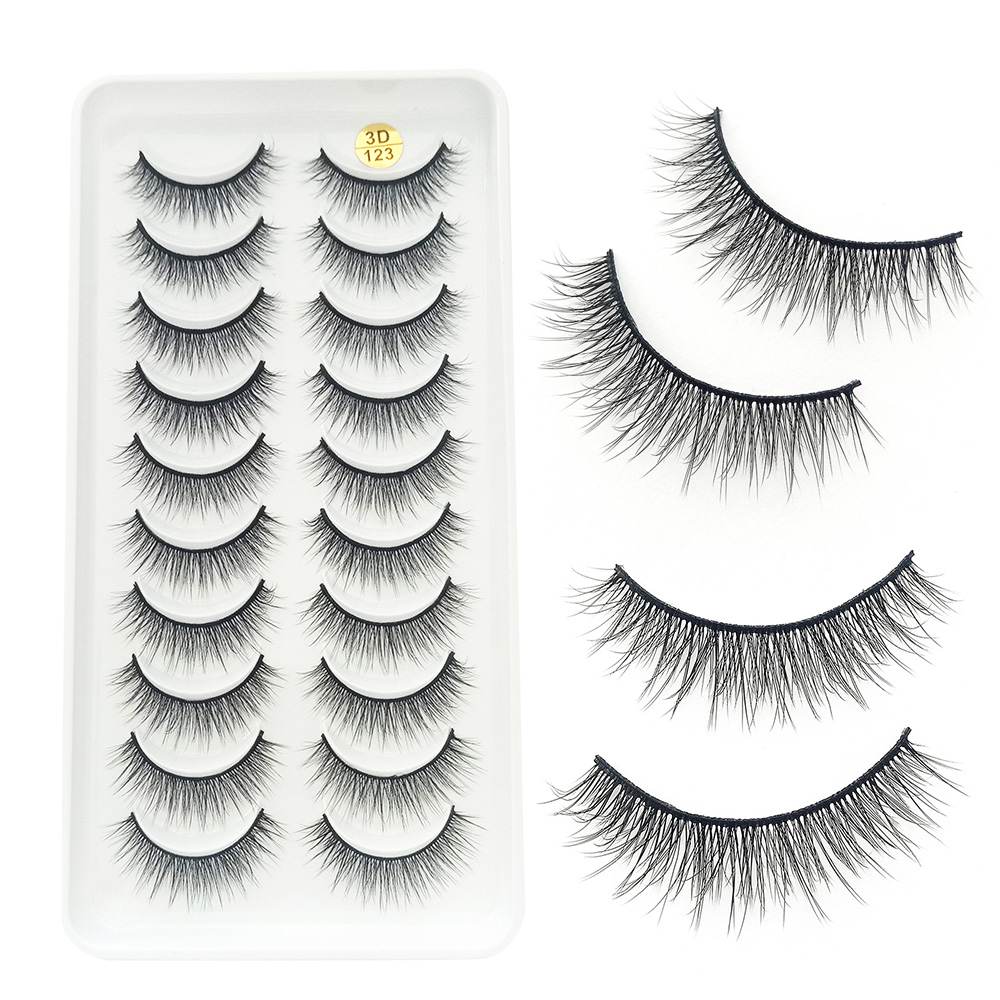10 paires de faux cils 3D moel - Beauty Makeup Design avis et prix