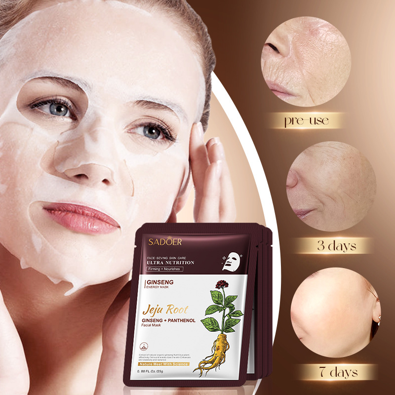5 pièces SADOER plante racines - Sheet Face Mask Pack avis et prix