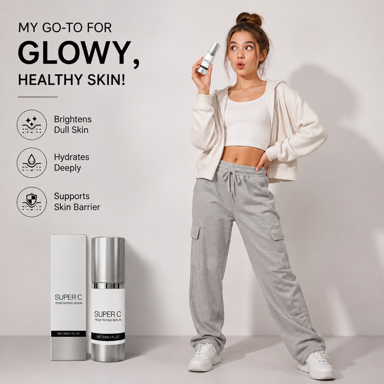 Sérum à la vitamine C pénétran - Vitamin C Serum Face avis et prix