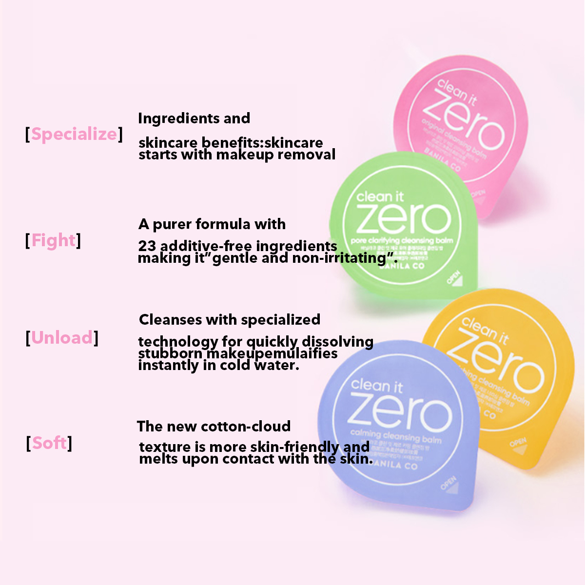 Banila Co Clean It Zero Cleans - Makeup Beauty Set avis et prix
