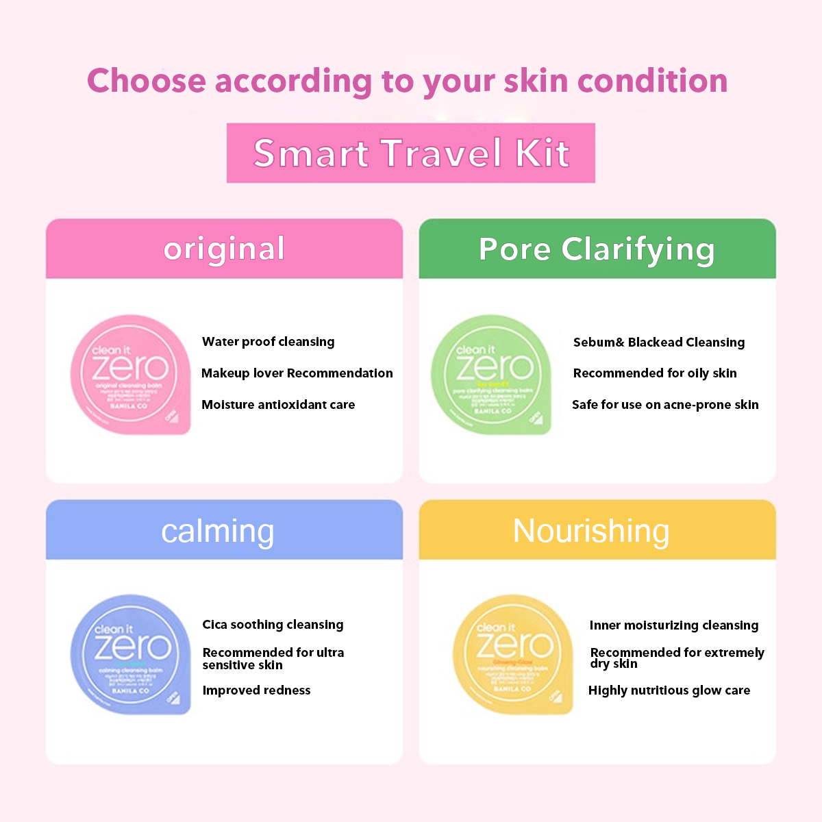 Banila Co Clean It Zero Cleans - Makeup Beauty Set avis et prix