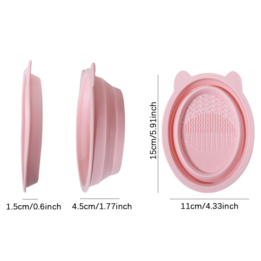 Bol de nettoyage pliable en si - Beauty And Makeup Quotes avis et prix
