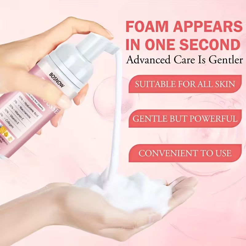 Mousse nettoyante 5-en-1 de 60 - Vitamin C Serum Face avis et prix