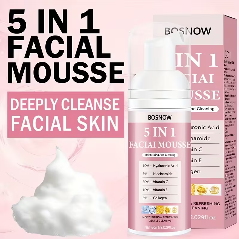 Mousse nettoyante 5-en-1 de 60 - Vitamin C Serum Face avis et prix
