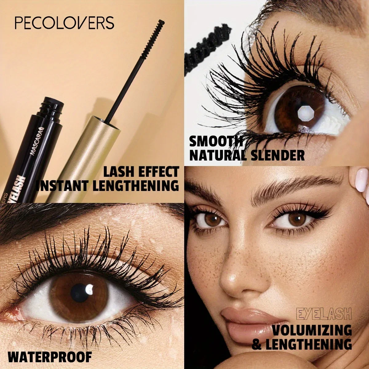 Mascara noir 3D à séchage rapi - Beauty Makeup Korean avis et prix